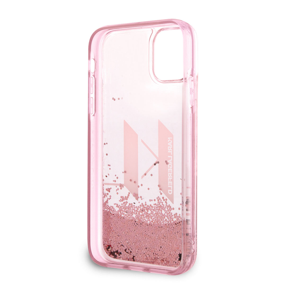 Karl Lagerfeld iPhone 11 Kılıf Sıvılı Simli Dizayn Telefon Kılıfı - 6 Karl Lagerfeld iPhone 11 Kılıf Sıvılı Simli Dizayn Telefon Kılıfı - 6
